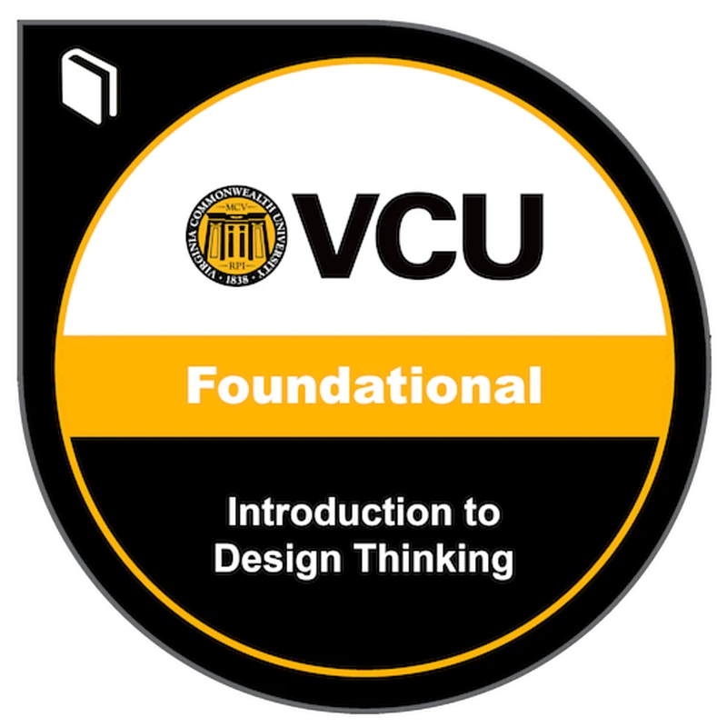 Introduction to Design Thinking certificate