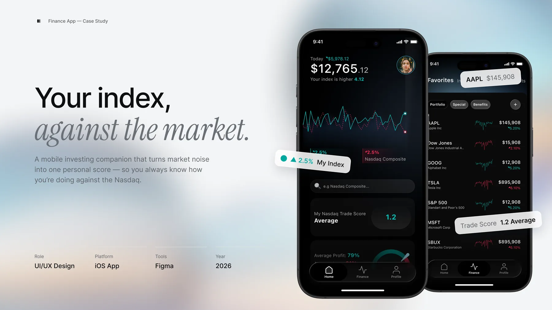 Finance App cover
