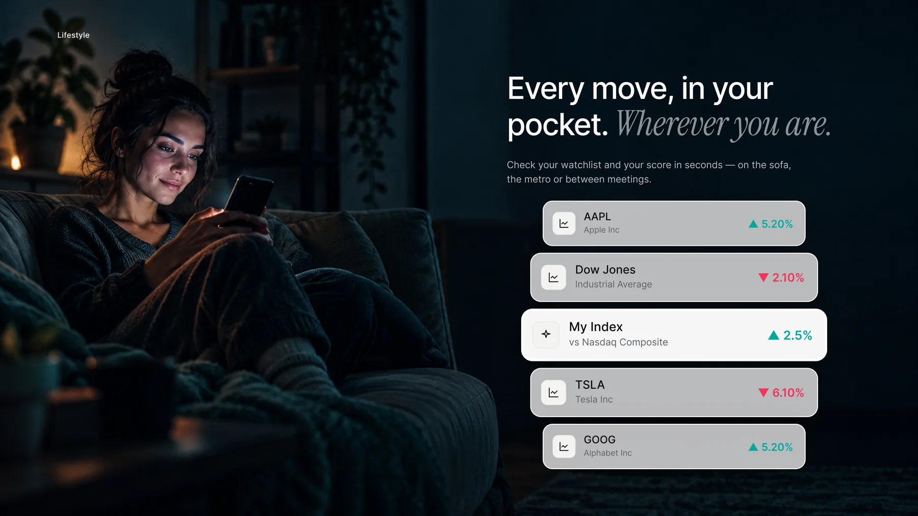 Finance App &mdash; Lifestyle