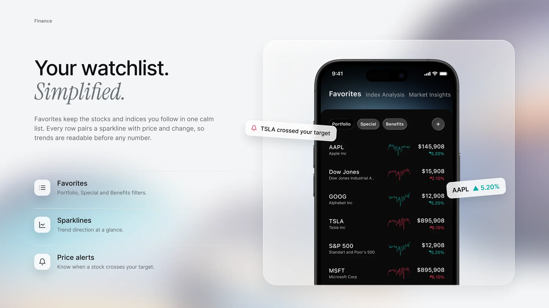 Finance App &mdash; Finance