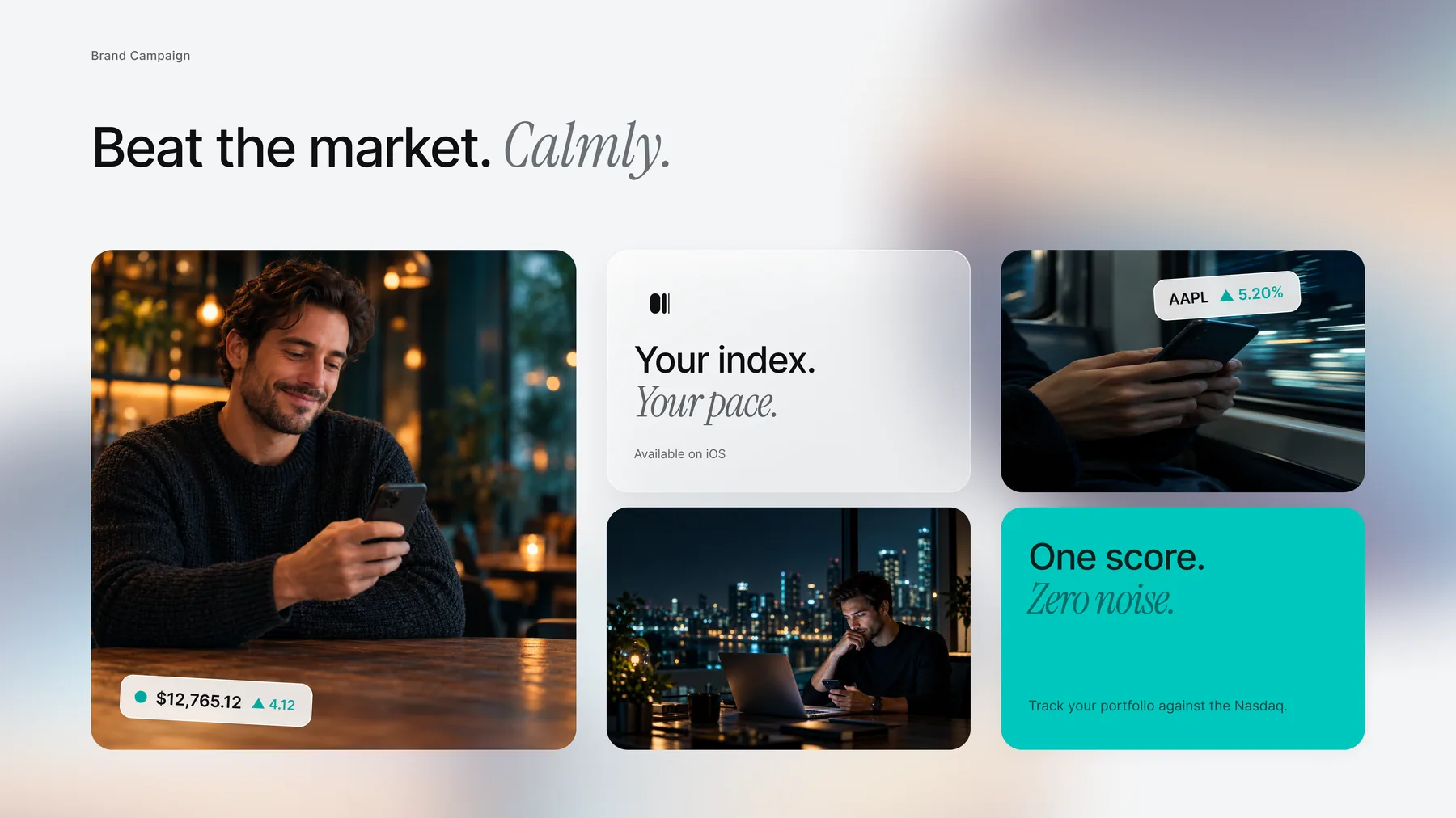 Finance App &mdash; Brand campaign
